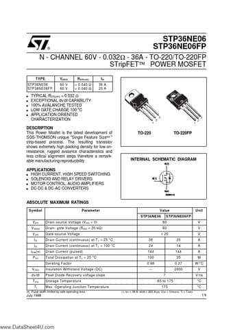  Datasheet Preview Page 1