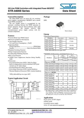  Datasheet Preview Page 1