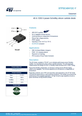  Datasheet Preview Page 1