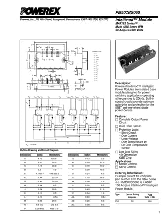 Datasheet Preview Page 1