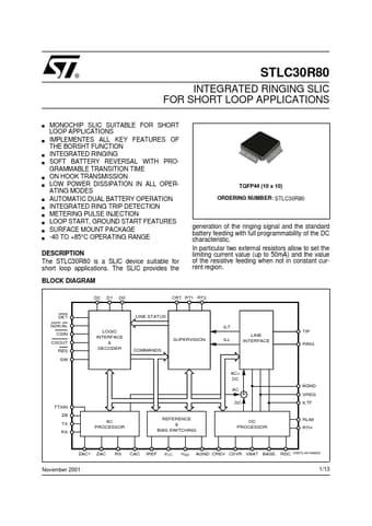  Datasheet Preview Page 1
