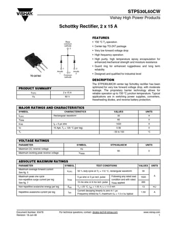  Datasheet Preview Page 1
