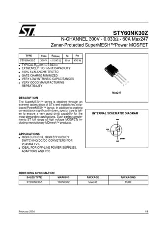  Datasheet Preview Page 1