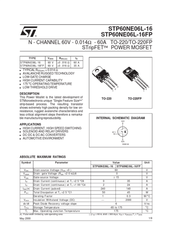  Datasheet Preview Page 1