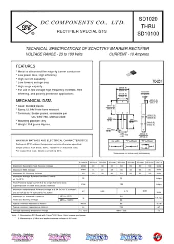  Datasheet Preview Page 1
