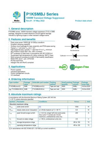  Datasheet Preview Page 1