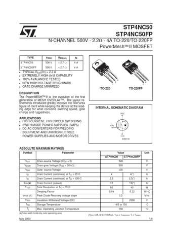  Datasheet Preview Page 1