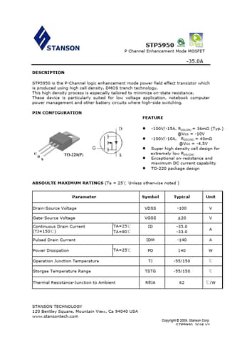  Datasheet Preview Page 1