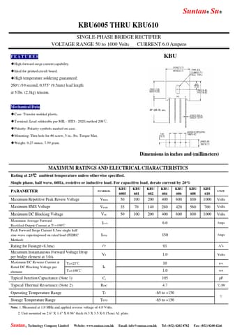  Datasheet Preview Page 1