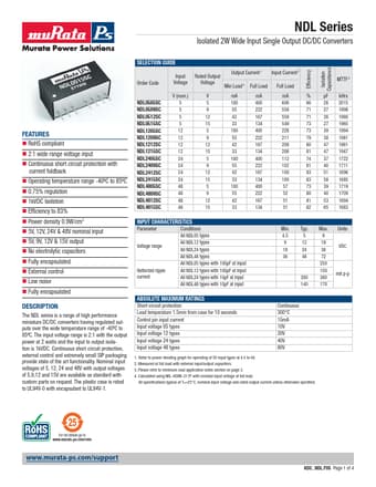  Datasheet Preview Page 1