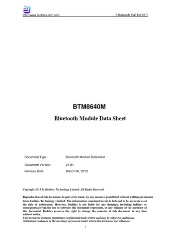  Datasheet Preview Page 1
