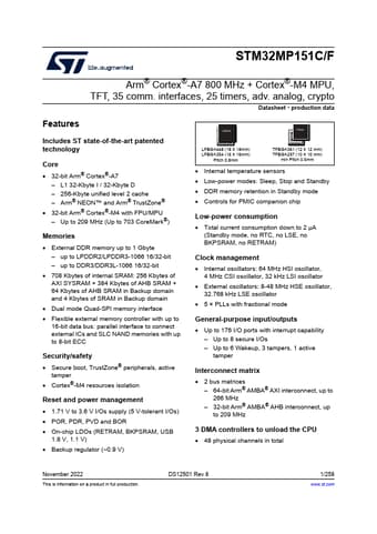  Datasheet Preview Page 1