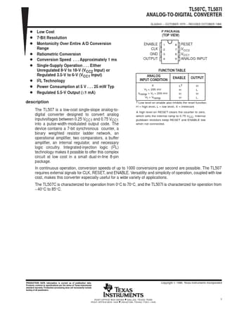  Datasheet Preview Page 1