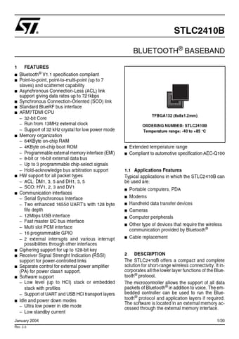  Datasheet Preview Page 1