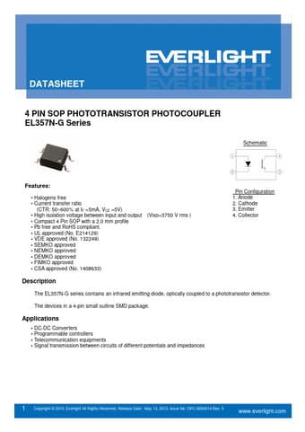  Datasheet Preview Page 1