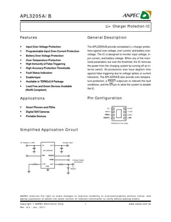  Datasheet Preview Page 1