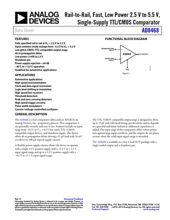  Datasheet Preview Page 1