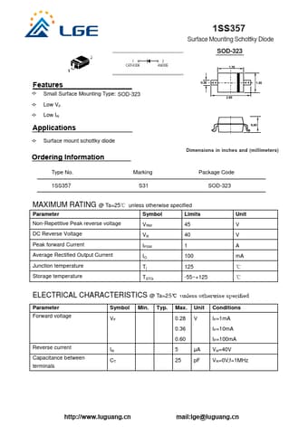  Datasheet Preview Page 1