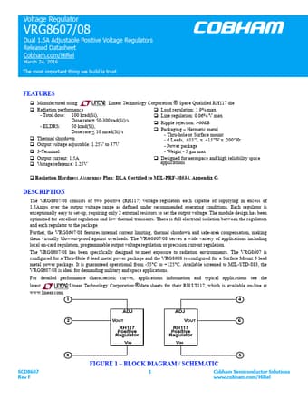  Datasheet Preview Page 1