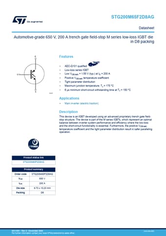  Datasheet Preview Page 1