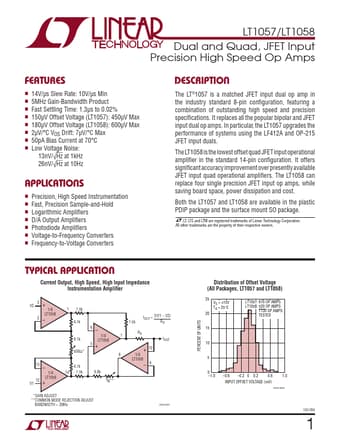  Datasheet Preview Page 1