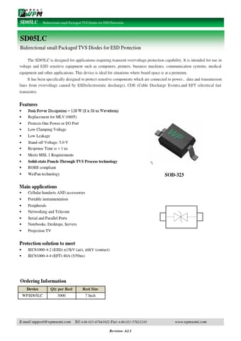  Datasheet Preview Page 1
