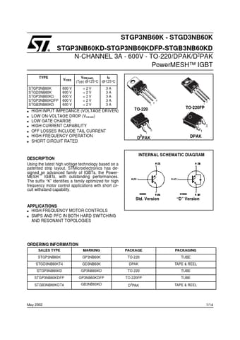  Datasheet Preview Page 1
