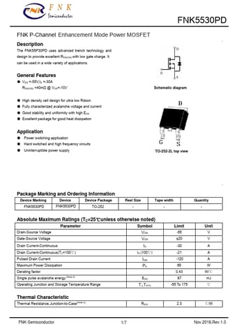  Datasheet Preview Page 1