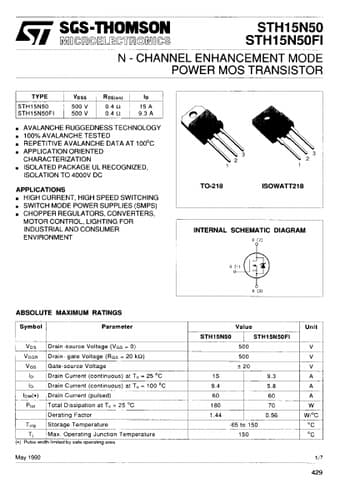  Datasheet Preview Page 1