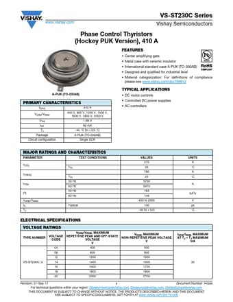  Datasheet Preview Page 1
