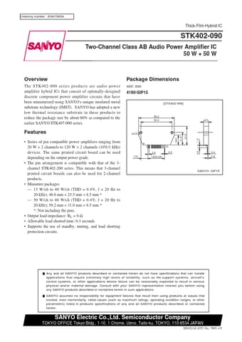  Datasheet Preview Page 1