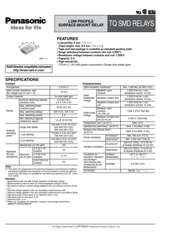  Datasheet Preview Page 1