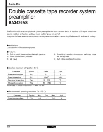  Datasheet Preview Page 1