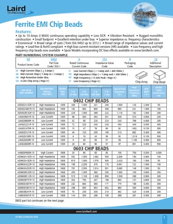  Datasheet Preview Page 1