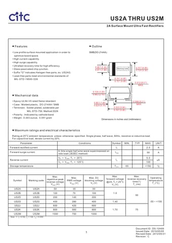  Datasheet Preview Page 1