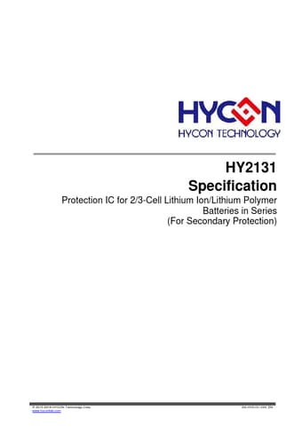  Datasheet Preview Page 1