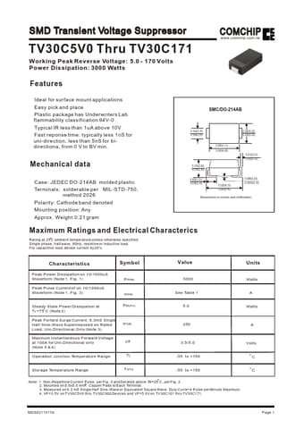  Datasheet Preview Page 1