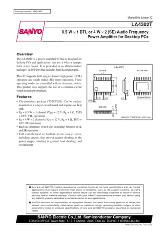  Datasheet Preview Page 1