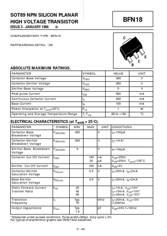  Datasheet Preview Page 1