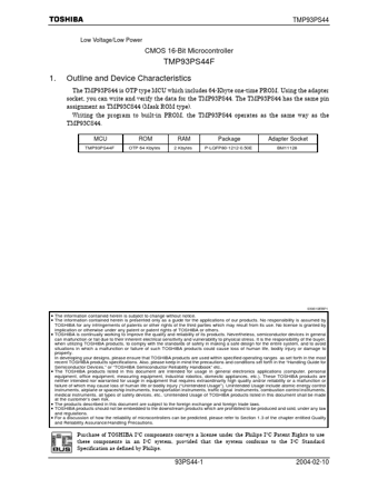  Datasheet Preview Page 1