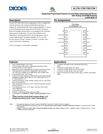  Datasheet Preview Page 1