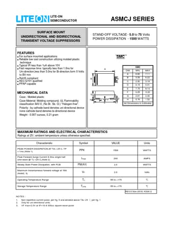  Datasheet Preview Page 1
