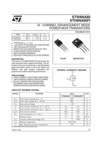  Datasheet Preview Page 1