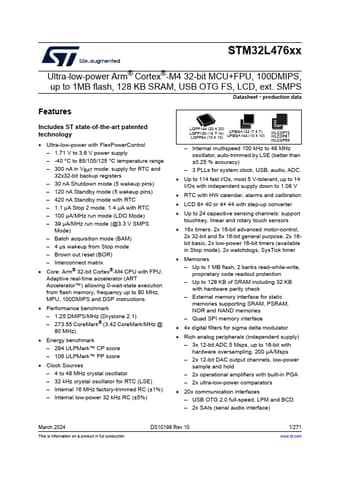  Datasheet Preview Page 1