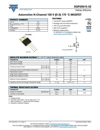  Datasheet Preview Page 1