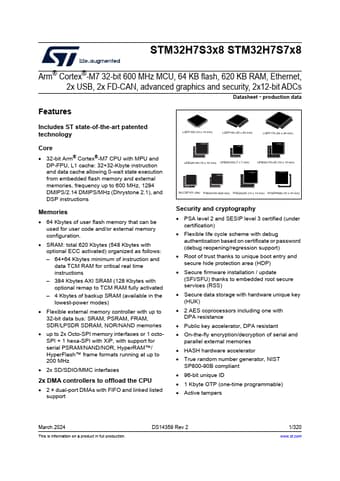  Datasheet Preview Page 1
