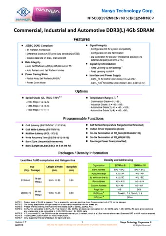 Datasheet Preview Page 1