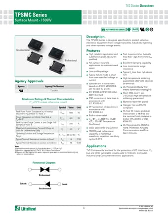  Datasheet Preview Page 1