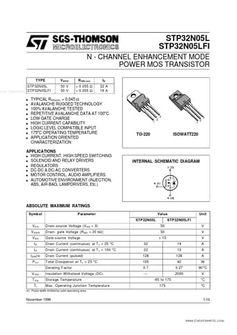 Datasheet Preview Page 1