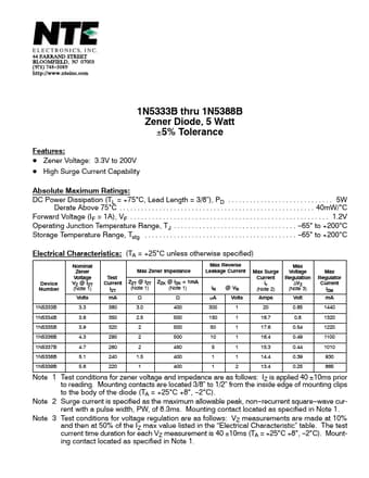  Datasheet Preview Page 1